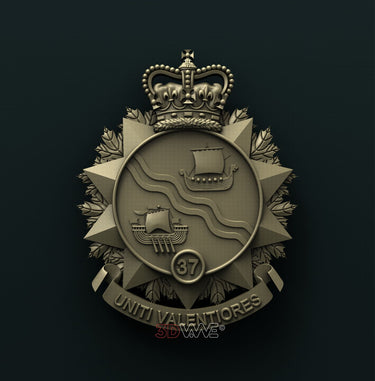 37 CANADIAN BRIGADE GROUP 3D STL 3DWave